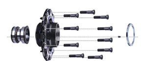 Wheel Hub Assembly with Bearing