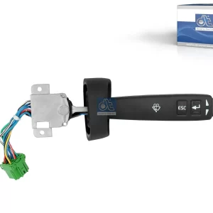 Steering column switch, windscreen wiper