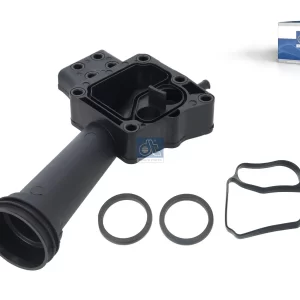 Outlet, Water pump, with gasket