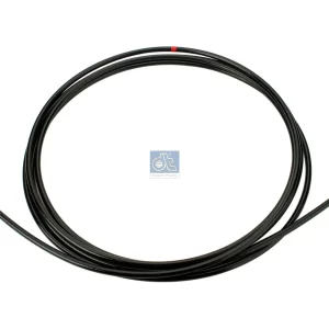 Hose line, cabin tilt